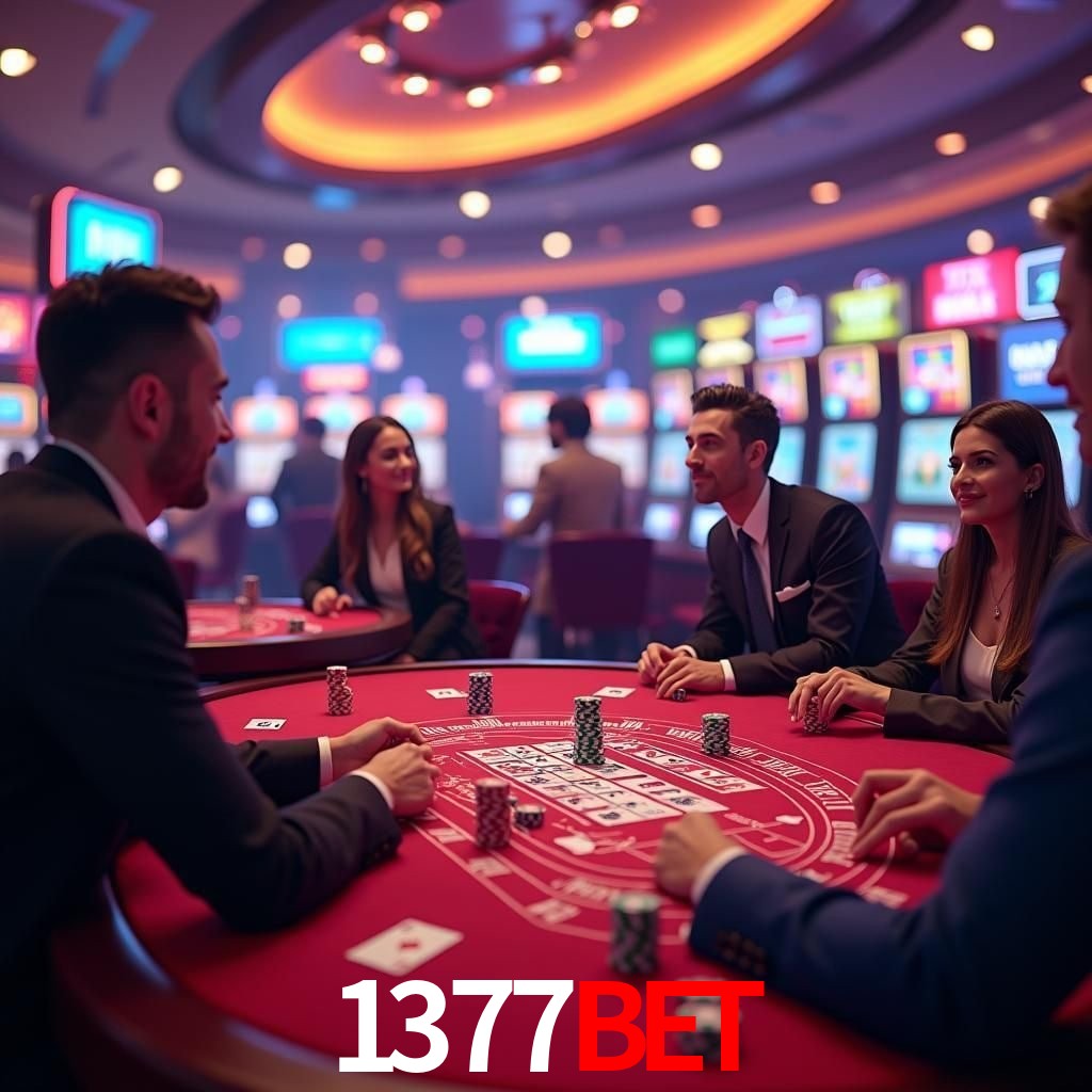 A Experiência Imersiva dos Cassinos Ao Vivo no 1377bet